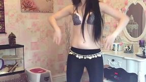 Sexy Arab and Asian with Big Ass and Tits Belly Dancing