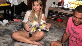 jogo verdade ou consequencia termina em surubao entre amigos