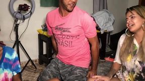 jogo verdade ou consequencia termina em surubao entre amigos