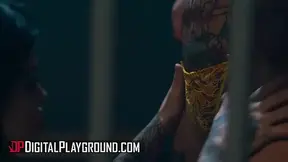 Connie Perignon and X-wife Karen are ready for some jail escape action