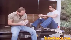 Homo Studs Backside Bang Hard In A Wild Threeway