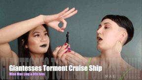 Giantesses Torment Cruise Ship