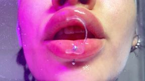 Big Mouth Drool & Spit Sucking Show