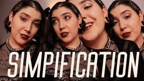 Simpification by Devillish Goddess Ileana | Mental Domination Positive Femdom FemdomPOV