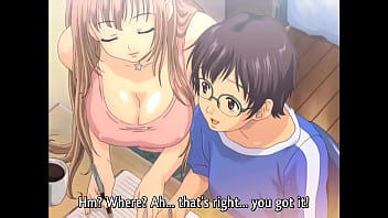 HENTAI - Filthy Tutor Flashing Her Massive Tits to Her Naive Young Student