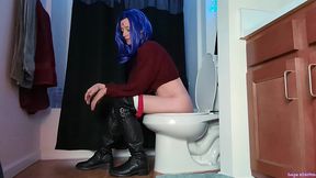 raven in boots peeing [voyeur] sage eldritch