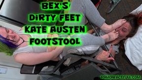 Bex's Dirty Feet Kate Austen Footstool!