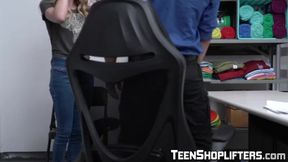 Gorgeous Violet Storm kisses and fucks Chad White