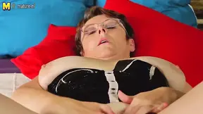 Experienced Educator Explores Her Body After Class Hours Alone At Home