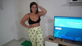 Stepmom MILF whispers 'let's watch a movie' as stepson plays along - Thepaug
