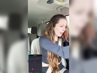 Going Thru A McDonald's Drive Thru Whilst Trying Not To CUM!