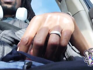 Black Penis Enjoys A Parking Lot Release (Full videos @ Manyvids: KuroYukiExperience)