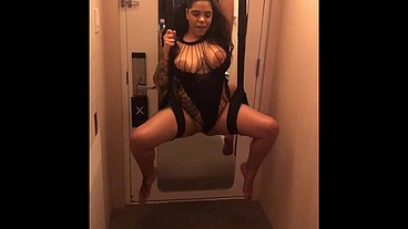Latinas suck off BBC and eat pussy