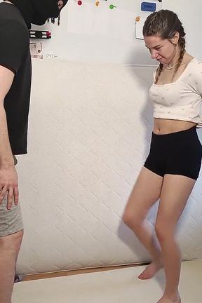 Ballbusting Hard Barefoot Kicks
