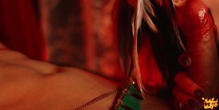 Genshin Impact. Arlechino made the Traveler dance for her - MollyRedWolf