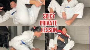 You Love Girls Who Train BJJ: Spicy Private Lesson