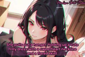 Roommate transformed you in a sissy and fucked your virgin ass with a strap on (FEMINIZATION