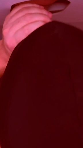 Married Straight Stepdaddy at the Hole - He Let Me Handle His Thick Cock