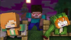 Steve I'm Stuck Minecraft Sex TRY NOT TO CUM Sex Gameplay