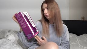 Trans Girl's Ass Fucked with a 13-inch Monster Dildo