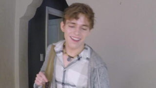 POV-film af den tynde blonde Michael Del Ray, analfucked