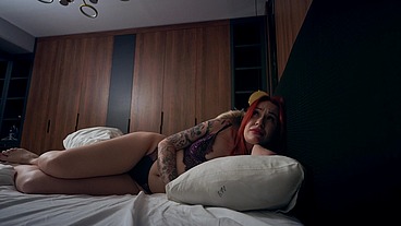 Step Mom Shares Bed with Step Son in Hotel—Naughty Night Unfolds!