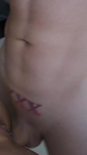 Thrilling moment from &quot;My boss is transgender, she comes home very angry and fucks my ass with her big cock Salome Gil&quot;
