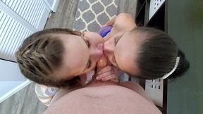 charley hart and crystal rush double trouble blowjob