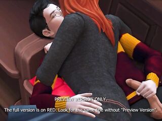 Harry Screws Ginny in the Locker Room