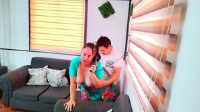 fucking my stepmom s big ass while she s on the phone with her cuckold husband
