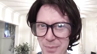 "Valentina Bianca's Casting Audition - Nerdy Glasses Blowjob & Facial"