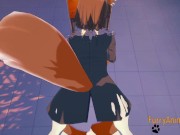 Pokemon Yaoi - Cinderace Fucks Eevee at School