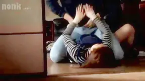 Asian Granny Son punishes nurse with rough forcefuck