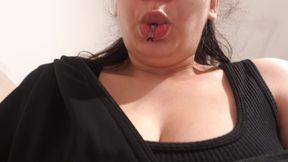 My Giantess Stepsister Blows Her Stinky Mouth Breath on Tiny Stepbrother and Then Takes It in Her Stinky Mouth