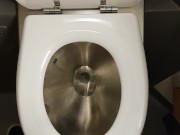 Teen gay in train toilets