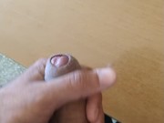 Greek Army guy jerks off inside the office- Χύνω μέσα στο γραφείο