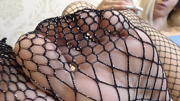 Fishnet &amp_ Nude Foot Play by Missy!