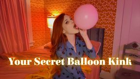Your Girlfriend Discovers Your BALLOON Kink