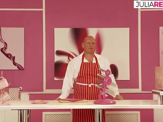 Tattooed beauty sucks a biggest rod then rides it to a ejaculation