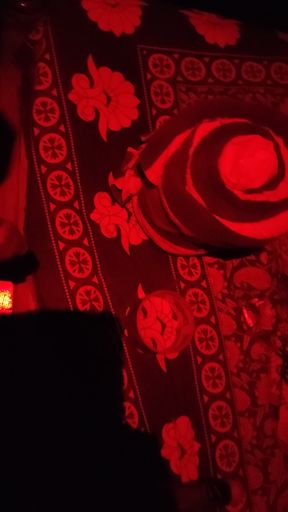 Sex with homemade toy