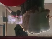 Underglass Bread Crush Part 2. See what it feels like under my dirty boots