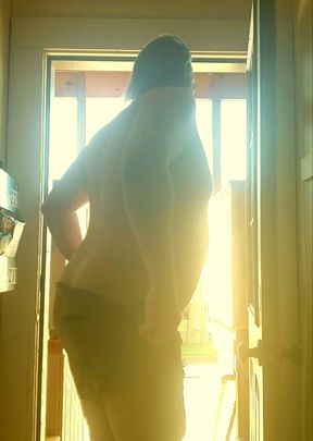 Lee Przybylowicz Leaves His Dildo on the Table by Suction