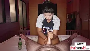 Amateur Thai Massage Teen 18+ Fon Fucked Gently By Her Client After A Handjob