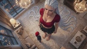 Giantess Stories #15: My Willing Tiny Pet