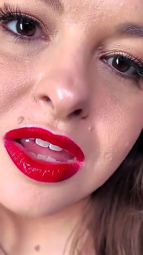 Cheating with Secretary's Red Lips