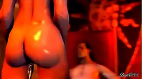 Hot 3D Blonde Queen With Big Tits Fucked Hard On Her Throne