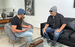 Cuckold husband watches his friend fuck his wife!