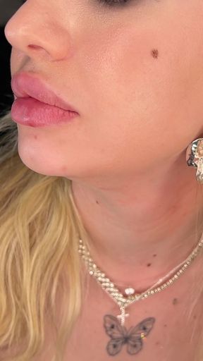 Horny Blonde Catgirl Cosplay Slut Smokes Cigarette Like a Dirty Whore - Slow Sensual Smoke Fetish   Clip 1