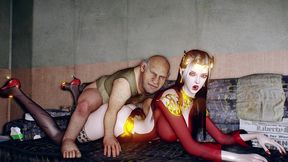 3d hot milf fucked by a short big cock