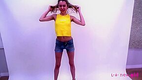 Allie Addison Modeling Audition